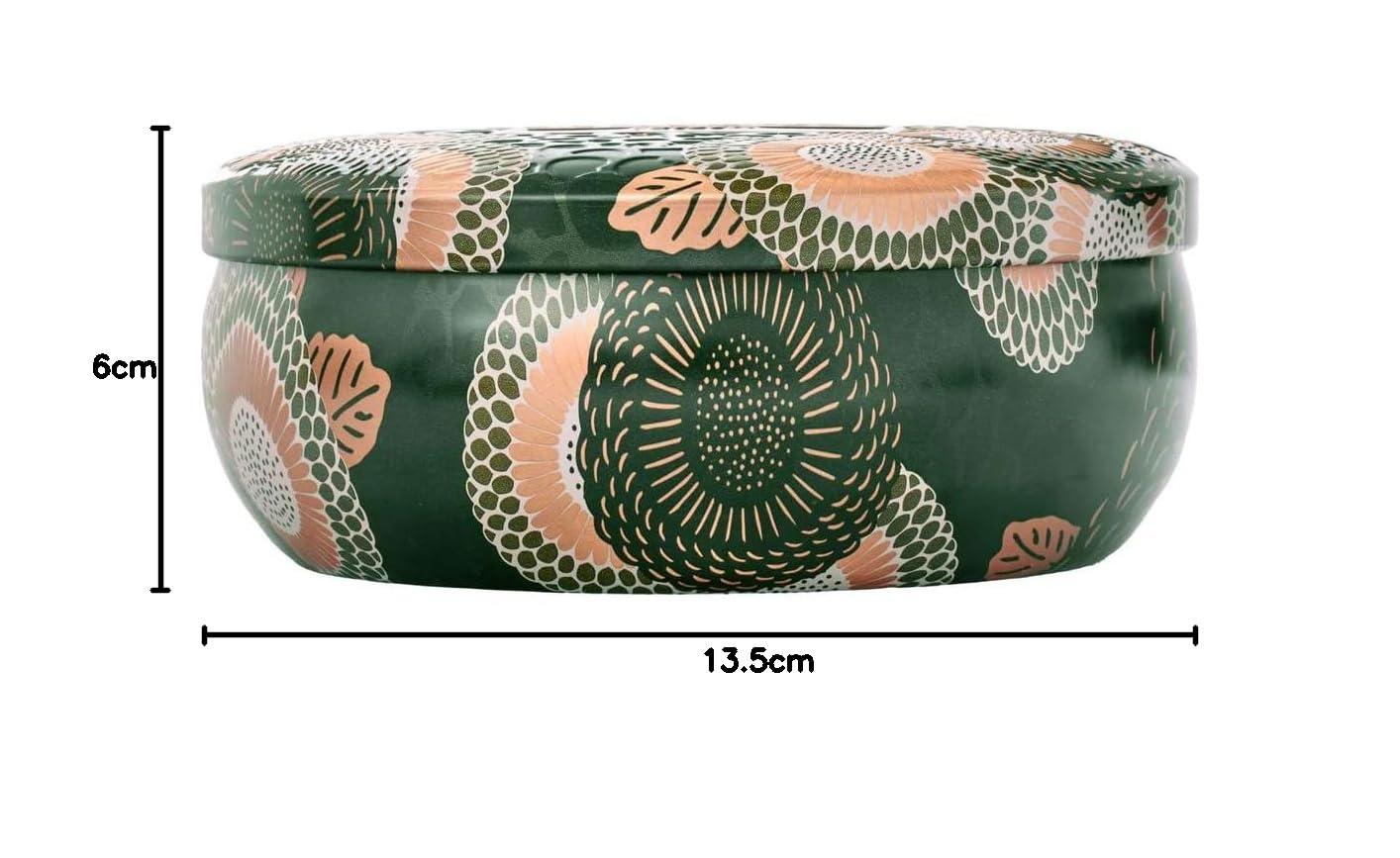 image3 Wick Tin Candle Goji Tarocco Orange by Voluspa for Unisex 12 oz CandleMulticolor