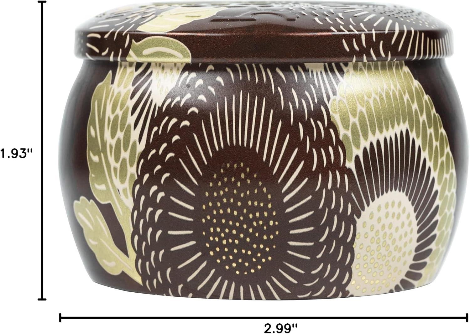 imageVoluspa French Cade Lavender Mini Tin Candle 4 oz 25 Hour Burn Time Coconut Wax for Clean Burning Handcrafted in The USAForbidden Fig