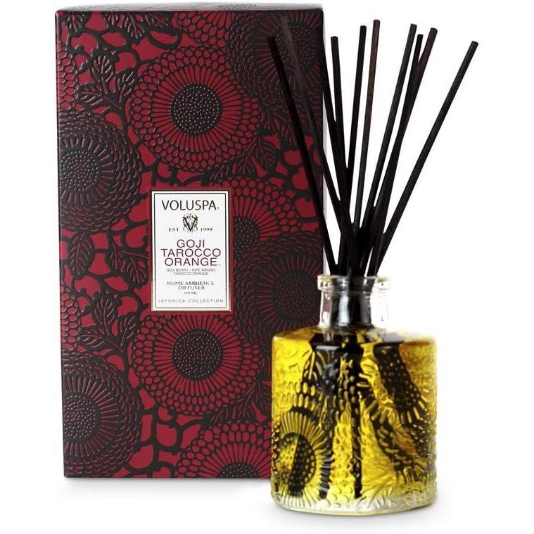 imageVoluspa Japonica 100ml Reed Diffuser Goji ampamp Tarocco 34 oz