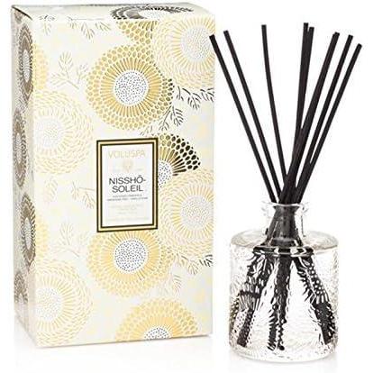 imageVoluspa Nissho Soleil Reed Diffuser 34 Fl Oz 46 Month Product Life 247 Fragrance Without The Flame Vegan