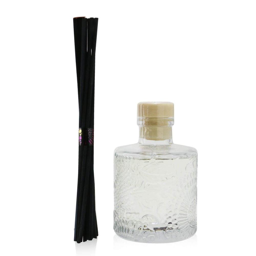 imageVoluspa Santiago Huckleberry Reed Diffuser 34 Fl Oz 46 Month Product Life 247 Fragrance without the flame VeganSantiago Huckleberry