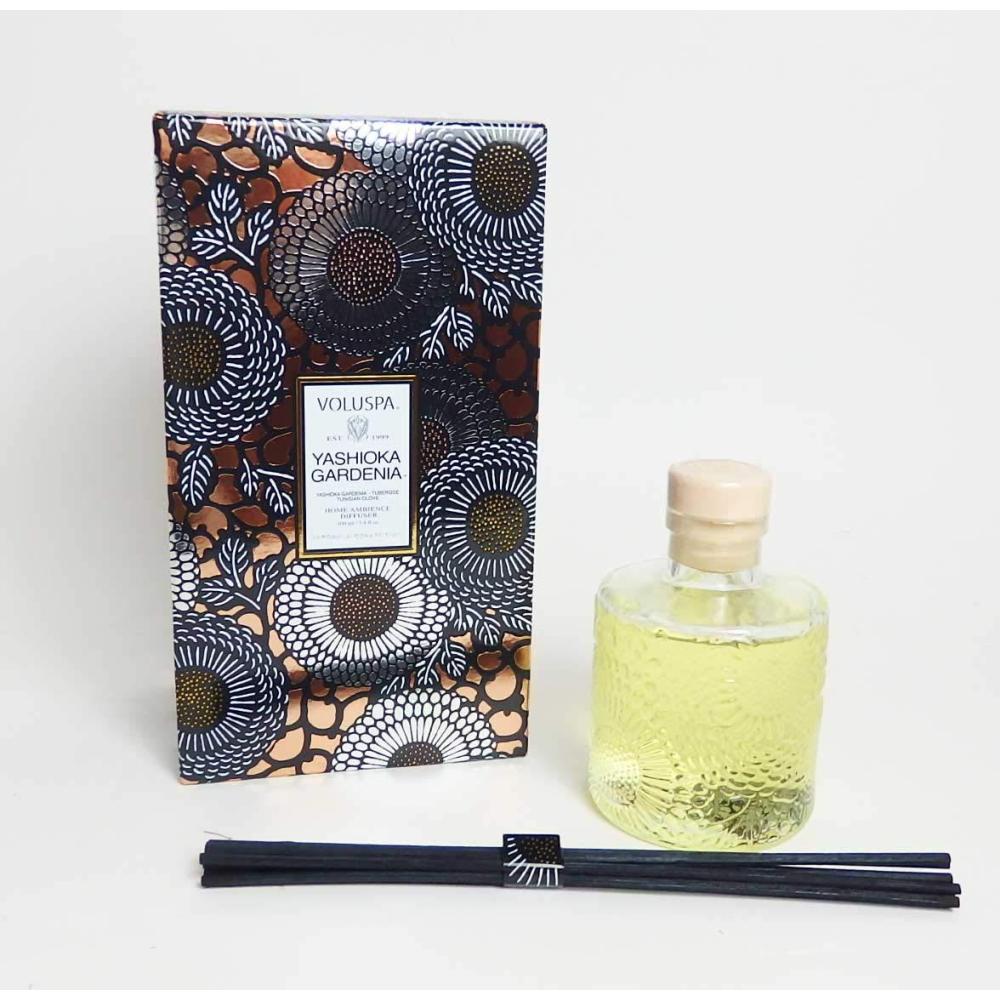imageVoluspa Santiago Huckleberry Reed Diffuser 34 Fl Oz 46 Month Product Life 247 Fragrance without the flame VeganYashioka Gardenia