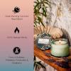 Voluspa Baltic Amber, Petite Candle Jar, 3.2 Ounce, 25 Hour Burn Time, Coconut Wax for Clean Burning, Handcrafted in the USA(French Cade and Lavender)