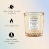 Voluspa Bergamot Rose, Classic Candle Jar, 6.5 oz, 40 Hour Burn Time, Coconut Wax for Clean Burning, Handcrafted in The USA