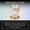 Voluspa Bergamot Rose, Tin Candle 2 Wick Tin Candle, 26 oz, 80 Hour Burn Time, Coconut Wax for Clean Burning, Handcrafted in The USA(Bergamot Rose)
