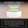 Voluspa Bourbon Vanille, 3 Wick Tin Candle, 12 Ounces, 40 Hour Burn Time, Coconut Wax for Clean Burning, Handcrafted in The USA