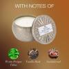 Voluspa Bourbon Vanille, Mini Tin Candle, 4 oz, 25 Hour Burn Time, Coconut Wax for Clean Burning, Handcrafted in the USA(Blond Tabac)
