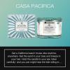 Voluspa Casa Pacifica, Corta Maison Boxed Candle, 11 oz, 45 Hour Burn Time, Coconut Wax for Clean Burning, Handcrafted in the USA