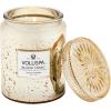 Voluspa Coconut Papaya, Large Candle Jar, 18 oz, 100 Hour Burn Time, Coconut Wax for Clean Burning, Handcrafted in The USA(Blond Tabac)