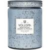 Voluspa Coconut Papaya, Large Candle Jar, 18 oz, 100 Hour Burn Time, Coconut Wax for Clean Burning, Handcrafted in The USA(Makassar Ebony & Peach)