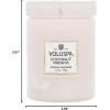 Voluspa Coconut Papaya, Small Candle Jar, 5.5 oz, 50 Hour Burn Time, Coconut Wax for Clean Burning, Handcrafted in The USA