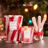 Voluspa Crushed Candy Cane Candle | Classic Boxed Candle | 6.5 Ounces | 40 Hour Burn Time |Coconut Wax for Clean Burning | Non-Toxic(Crushed Candy Cane)