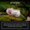 Voluspa French Cade Lavender, Mini Tin Candle, 4 oz, 25 Hour Burn Time, Coconut Wax for Clean Burning, Handcrafted in The USA(Mokara)