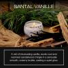 Voluspa French Cade Lavender, Mini Tin Candle, 4 oz, 25 Hour Burn Time, Coconut Wax for Clean Burning, Handcrafted in The USA(Santal Vanille)