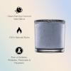 Voluspa Makassar Ebony & Peach, Grande Maison 3 Wick Glass Candle, 36 oz, 100 Hour Burn Time, Coconut Wax for Clean Burning, Handcrafted in The USA
