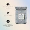 Voluspa Makassar Ebony & Peach, Small Candle Jar, 5.5 oz, 50 Hour Burn Time, Coconut Wax for Clean Burning, Handcrafted in The USA
