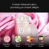 Voluspa Milk Rose, Large Candle Jar, 18 Ounce, 100 Hour Burn Time, Coconut Wax for Clean Burning, Handcrafted in The USA(Rose Colored Glasses)