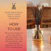 Voluspa Mokara Scented Reed Diffuser, 3.4 oz, Luxury Orchid Diffuser, Oil Reed Diffusers for Home, Handcrafted in the USA(Spiced Pumpkin Latte)