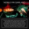 Voluspa Noble Fir Garland, 3 Wick Tin Candle, 12oz, 40 Hour Burn Time, Coconut Wax Candle for The Home, Poured in The USA