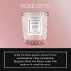 Voluspa Rose Petal Ice Cream, Classic Candle Jar, 6.5 Ounce, 40 Hour Burn Time, Coconut Wax for Clean Burning, Handcrafted in The USA(Rose Otto)
