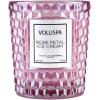 Voluspa Rose Petal Ice Cream, Classic Candle Jar, 6.5 Ounce, 40 Hour Burn Time, Coconut Wax for Clean Burning, Handcrafted in The USA(Rose Petal Ice Cream (6.5 oz))