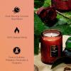 Voluspa Santal Vanille, Small Candle Jar, 5.5 oz, 50 Hour Burn Time, Coconut Wax for Clean Burning, Handcrafted in the USA(Forbidden Fig)