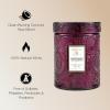 Voluspa Santal Vanille, Small Candle Jar, 5.5 oz, 50 Hour Burn Time, Coconut Wax for Clean Burning, Handcrafted in the USA(Santiago Huckleberry)