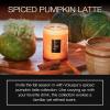 Voluspa Santal Vanille, Small Candle Jar, 5.5 oz, 50 Hour Burn Time, Coconut Wax for Clean Burning, Handcrafted in the USA(Spiced Pumpkin Latte)