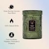 Voluspa Santal Vanille, Small Candle Jar, 5.5 oz, 50 Hour Burn Time, Coconut Wax for Clean Burning, Handcrafted in the USA(TEMPLE MOSS)
