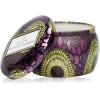 Voluspa Santiago Huckleberry, Mini Tin Candle, 4 Ounce, 25 Hour Burn Time, Coconut Wax for Clean Burning, Handcrafted in The USA