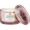 Voluspa Sparkling Rose Candle | Corta Maison Boxed Glass | 11 Ounces | 45 Hour Burn Time | Vegan | Proprietary Coconut Wax and All Natural Wicks for a Cleaner Burn
