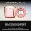 Voluspa Sparkling Rose, Grande Maison 3 Wick Glass Candle, 36 Ounce, 100 Hour Burn Time, Coconut Wax for Clean Burning, Handcrafted in The USA
