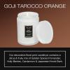 Voluspa Spiced Goji Tarocco Orange, Small Candle Jar, 5.5 Ounces, 50 Hour Burn Time, Coconut Wax for Clean Burning, Handcrafted in The USA