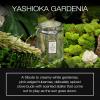 Voluspa Yashioka Gardenia Candle | Large Glass Jar | 18 Oz | 100 Hour Burn Time |Coconut Wax for Clean Burning