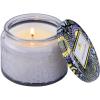Voluspa Apple Blue Clover, Petite Candle Jar, 3.2 oz, 25 Hour Burn Time, Coconut Wax for Clean Burning, Handcrafted in The USA