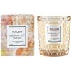 Voluspa Bergamot Rose, Classic Candle Jar, 6.5 oz, 40 Hour Burn Time, Coconut Wax for Clean Burning, Handcrafted in The USA