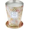 Voluspa Bergamot Rose, Tin Candle 2 Wick Tin Candle, 26 oz, 80 Hour Burn Time, Coconut Wax for Clean Burning, Handcrafted in The USA(Bergamot Rose)