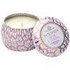Voluspa Bourbon Vanille, Mini Tin Candle, 4 oz, 25 Hour Burn Time, Coconut Wax for Clean Burning, Handcrafted in the USA(Pink Citron)