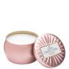 Voluspa Bourbon Vanille, Mini Tin Candle, 4 oz, 25 Hour Burn Time, Coconut Wax for Clean Burning, Handcrafted in the USA(Prosecco Rose)