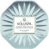Voluspa Casa Pacifica, 3 Wick Tin Candle, 12 Ounces, 40 Hour Burn Time, Coconut Wax for Clean Burning, Handcrafted in The USA
