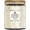 Voluspa Coconut Papaya, Large Candle Jar, 18 oz, 100 Hour Burn Time, Coconut Wax for Clean Burning, Handcrafted in The USA(Blond Tabac)