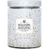 Voluspa Coconut Papaya, Large Candle Jar, 18 oz, 100 Hour Burn Time, Coconut Wax for Clean Burning, Handcrafted in The USA(Silver Birch Peppercorn)