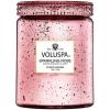 Voluspa Coconut Papaya, Large Candle Jar, 18 oz, 100 Hour Burn Time, Coconut Wax for Clean Burning, Handcrafted in The USA(Sparkling Rose)
