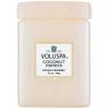 Voluspa Coconut Papaya, Small Candle Jar, 5.5 oz, 50 Hour Burn Time, Coconut Wax for Clean Burning, Handcrafted in The USA