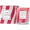 Voluspa Crushed Candy Cane Candle | Classic Boxed Candle | 6.5 Ounces | 40 Hour Burn Time |Coconut Wax for Clean Burning | Non-Toxic(Crushed Candy Cane)