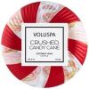 Voluspa Crushed Candy Cane Candle | Classic Boxed Candle | 6.5 Ounces | 40 Hour Burn Time |Coconut Wax for Clean Burning | Non-Toxic(Red  White)