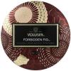 Voluspa French Cade Lavender, Mini Tin Candle, 4 oz, 25 Hour Burn Time, Coconut Wax for Clean Burning, Handcrafted in The USA(Forbidden Fig)