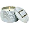 Voluspa French Cade Lavender, Mini Tin Candle, 4 oz, 25 Hour Burn Time, Coconut Wax for Clean Burning, Handcrafted in The USA(Sparkling Cuvee)