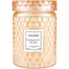 Voluspa Milk Rose, Large Candle Jar, 18 Ounce, 100 Hour Burn Time, Coconut Wax for Clean Burning, Handcrafted in The USA(Bergamot Rose)