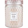 Voluspa Milk Rose, Large Candle Jar, 18 Ounce, 100 Hour Burn Time, Coconut Wax for Clean Burning, Handcrafted in The USA(Rose Colored Glasses)